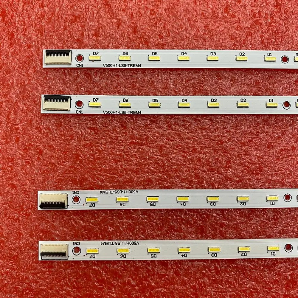 4 шт./лот Светодиодная лента для SONY KDL 50EX645 V500HK1 LS5 4A D078708 D078707 D071072 V500H1 TLEM4 TREM4 TLEM6 TREM6