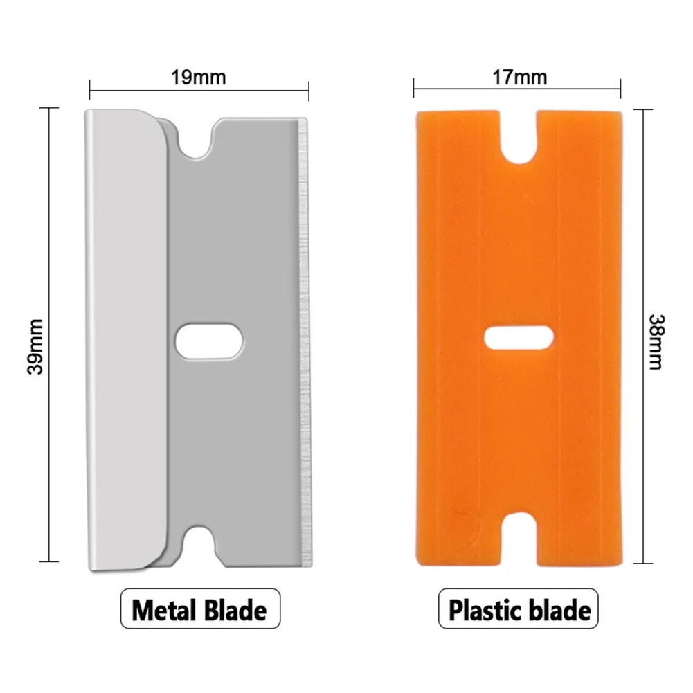 

Plastic Razor Scraper Metal blade Removal Tool Sign Glue Stickers Remover