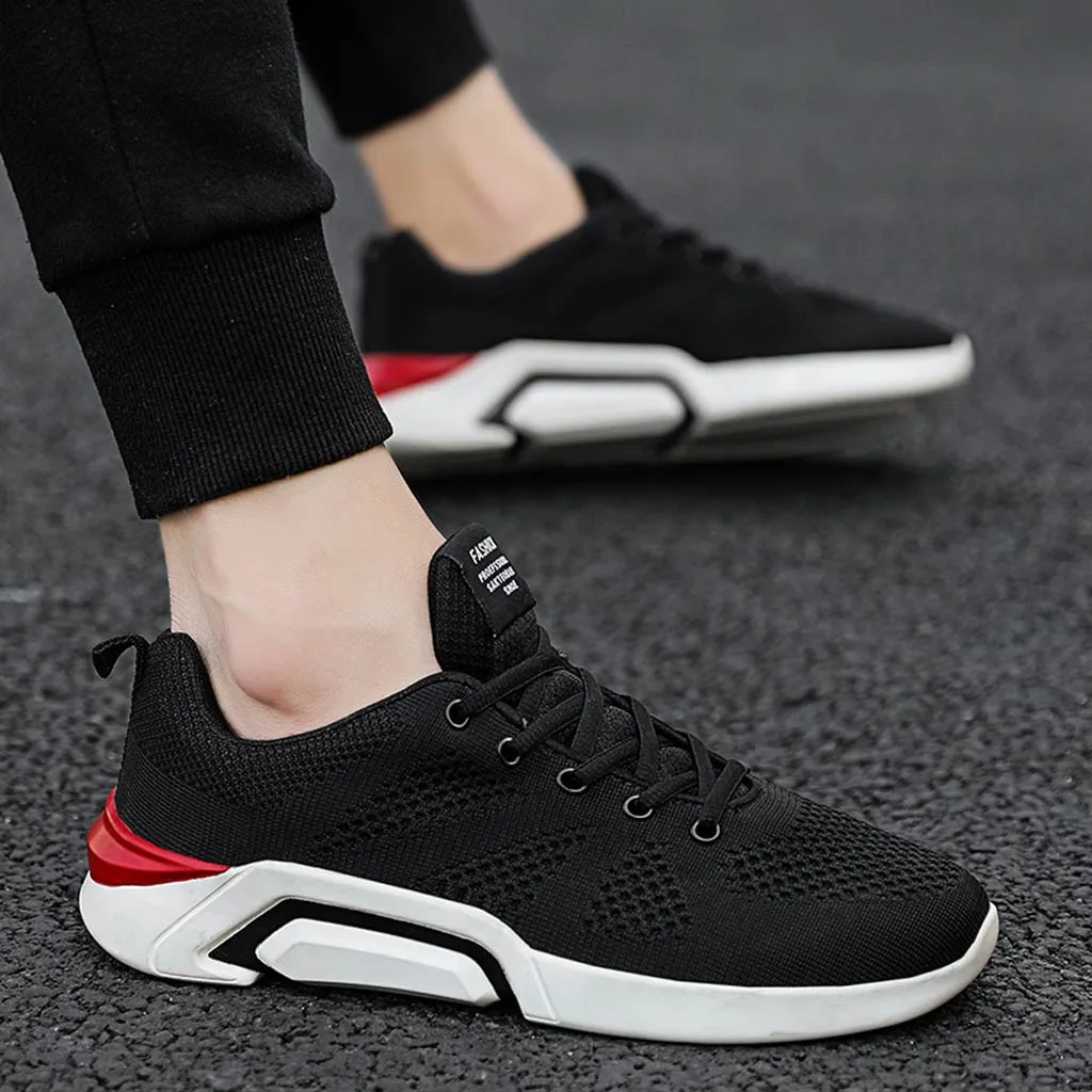 SAGACE пара обуви Мужская Уличная легкая дышащая безопасная плетеная повседневная