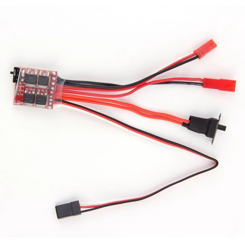 RC ESC 30A 4-8V контроллер скорости щеточного двигателя 1/16 1/18 для скалолазания Car Ship Tank
