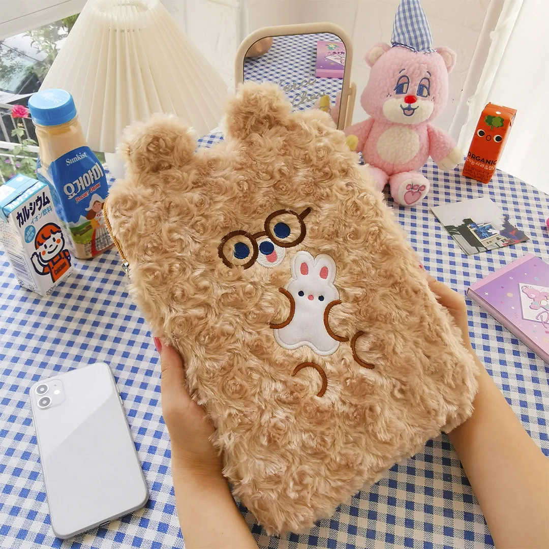 

Tablet case Cute cartoon Dudu ipad bag 11 inch 10.5 inch 9.7 inch liner bag Korean ins wind girl tablet bag cute tide girls