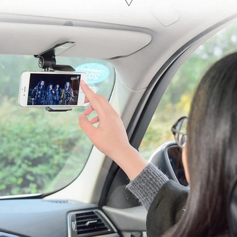 

Sunshade Cell Phone Bracket Used in Car Navigation Bracket for Mobile Phone Bracket Stand Grip Mount Car Phone Holder For4-6.5in