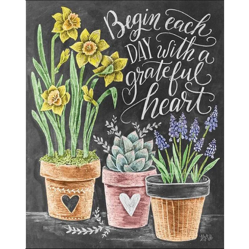 

Diamond Painting "Bonsai Text" 3D Embroidery Cross Stitch Potted Plant Flower Mosaic Rhinestone Creative Mosaic Kits Puzzle Toys