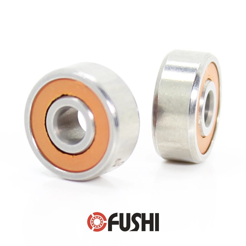 S683 2RS CB подшипники рыболовной катушки ABEC-7 3*7*3 мм (2 шт.) из нержавеющей стали