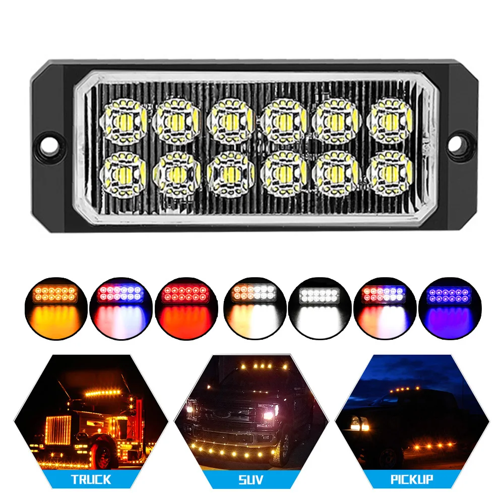 

Dustproof 12 LED Splash-Proof Light kit 36W Truck Trailers SUV Caravan Boat