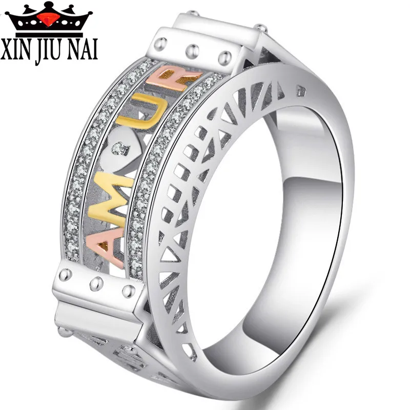 Три цвета AMOUR полый мост титановая сталь полная дрель Двухрядное Окружное