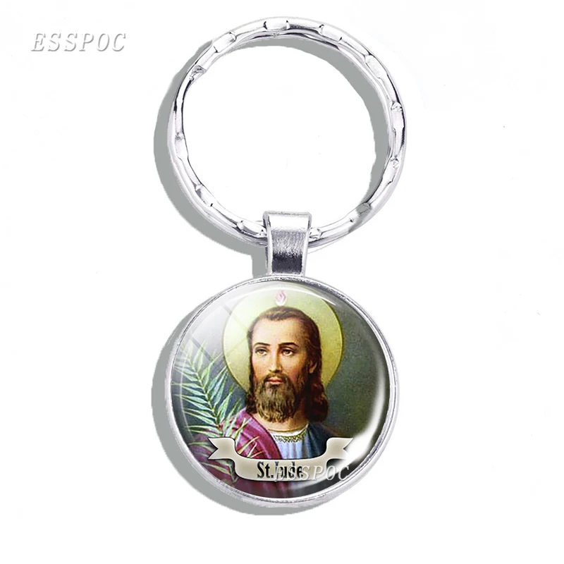 pack of 1 Церковный сувенир св. Майкл брелок St Anthony кулон St Joseph ювелирные изделия святое религиозное христианство католический подарок - Цвет: pack of 1
