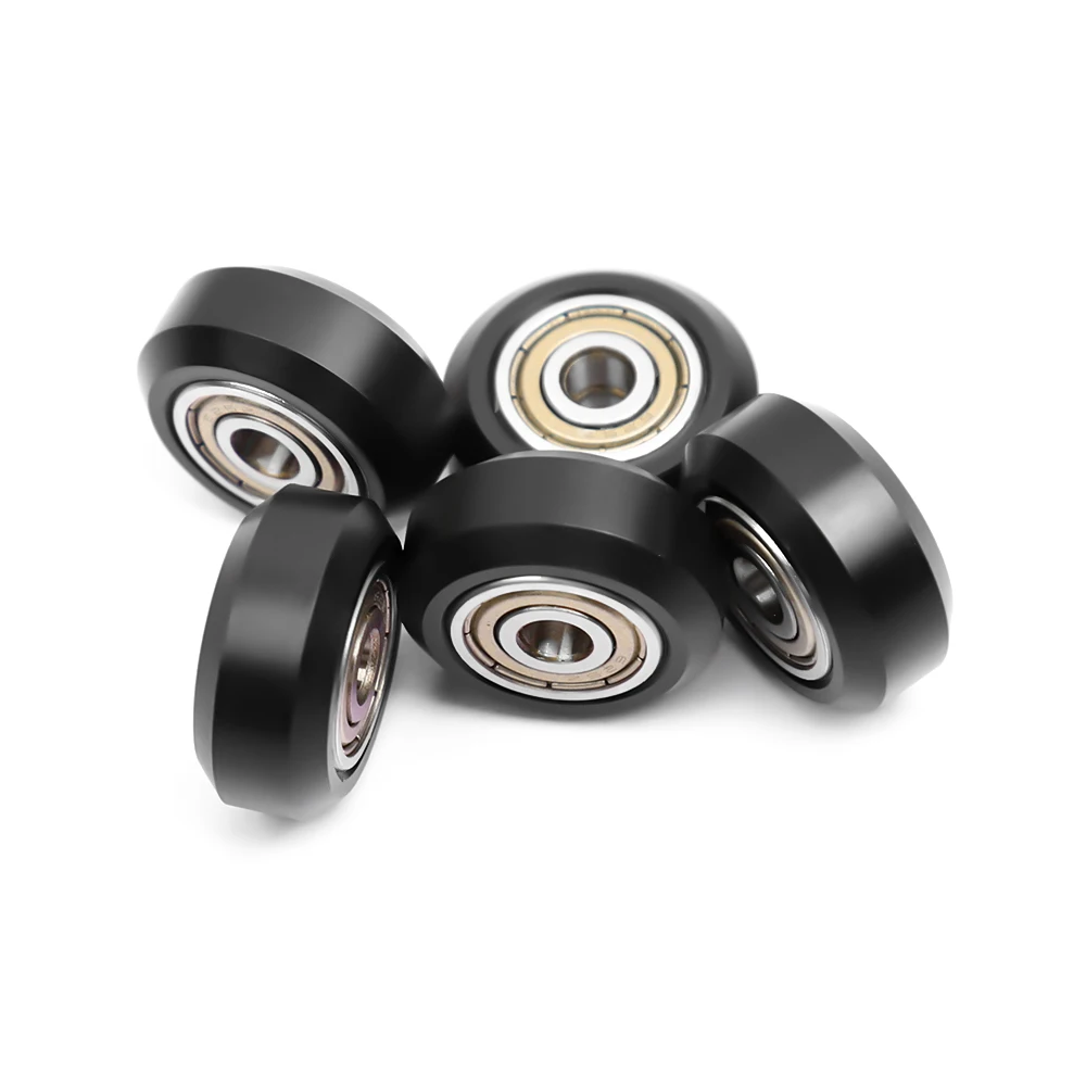 13pcs/set Plastic POM Wheel with 625zz Idler Pulley Gear Passive Round/V-Slot for Creality 10 / 10s /10 V2 Ender 3 | Компьютеры и офис