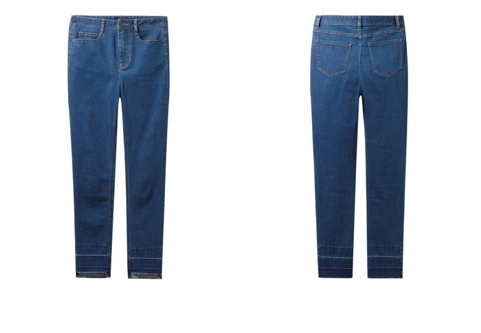 Giordano/женские джинсовые джинсы длиной до щиколотки с высокой талией, джинсы с пятью карманами, джинсы Сальса Feminina 05429331