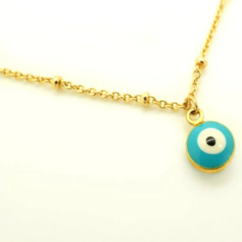 

New Gothic Fashion Charming Eyeball Vintage Punk Devil Eyes Pendant Necklace-Copper Evil Eye Necklace Gifts 2021