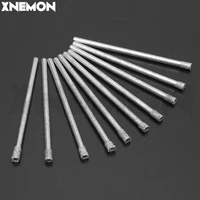 xnemon 3mm 18 diamond coated drill bit set hole saw core drills for glass marble tile 50mm length 50pcs