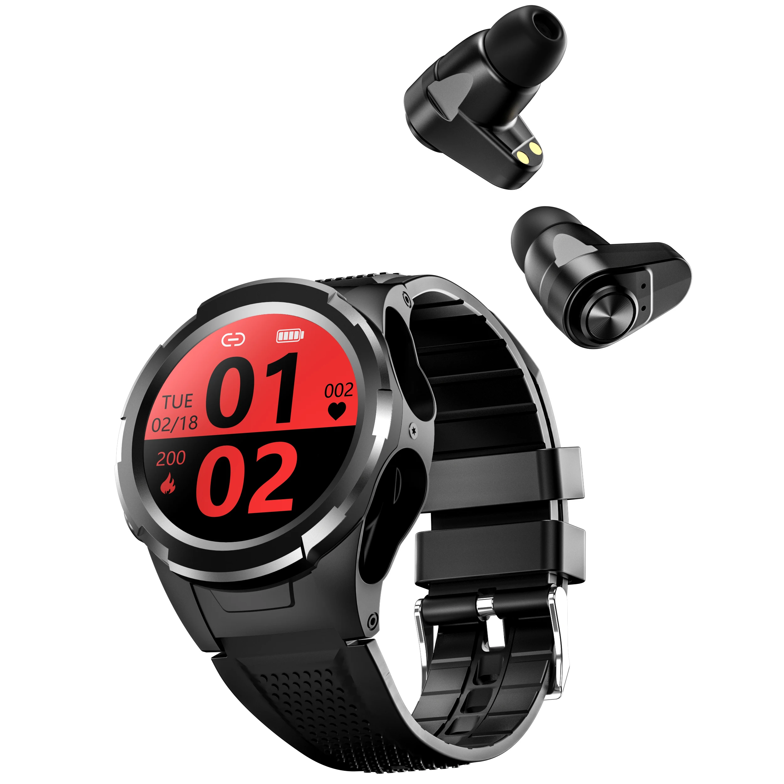 F6 1 28 дюймовый IPS экран 2 в Bluetooth наушники умные часы с поддержкой мониторинга