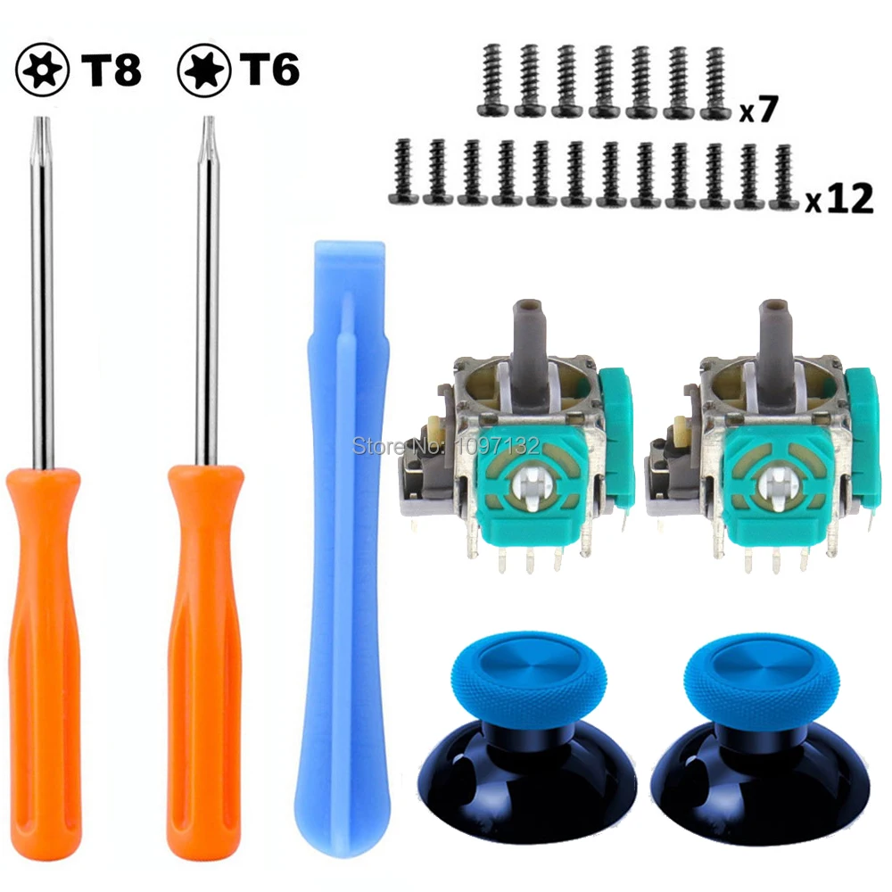 Аналоговые крышки для джойстика джойстик пальца джойстиков Xbox One ремонтные