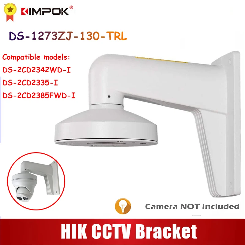 

Hik Original Bracket DS-1273ZJ-130-TRL Wall Mounting Bracket for Dome Camera for DS-2CD2385FWD-I DS-2CD2312-I DS-2CD2332-I