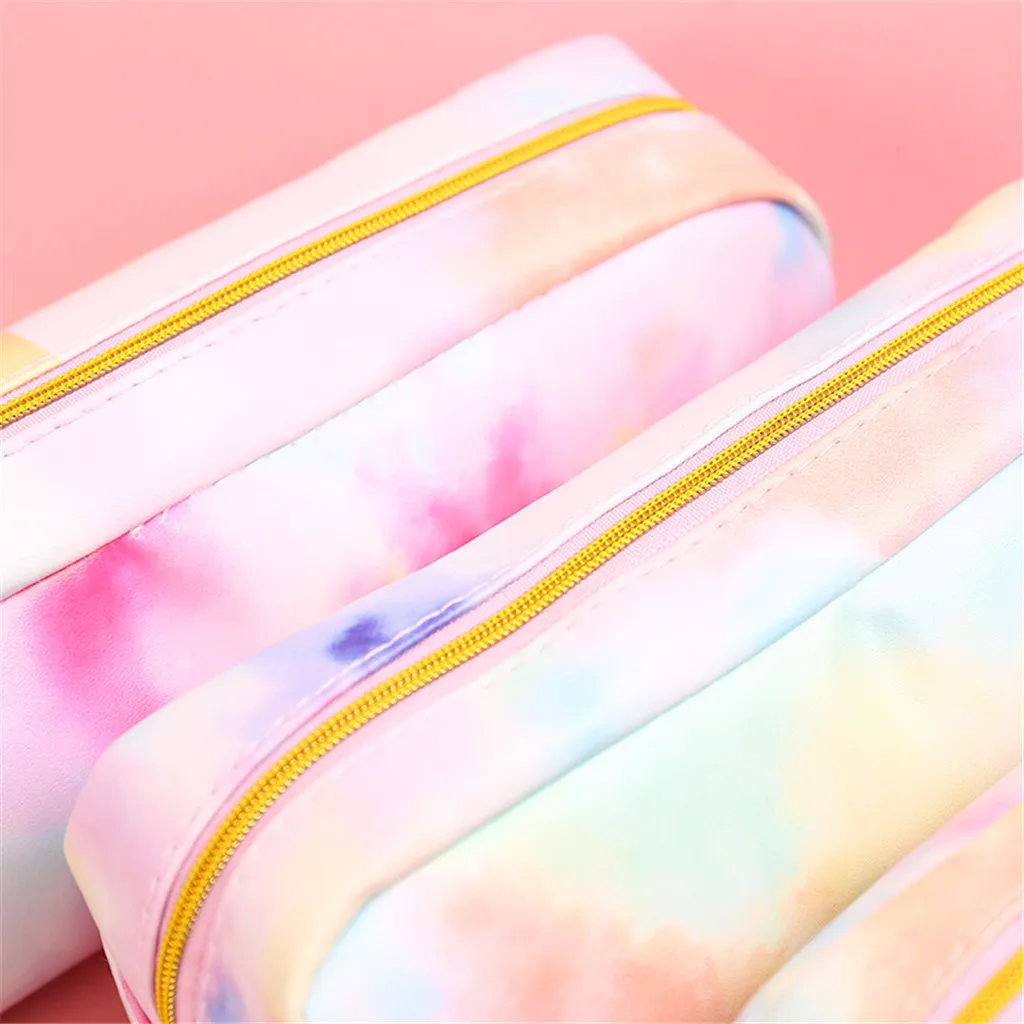 Милая косметичка для хранения красивая Стильная красочная ручка серии держатель