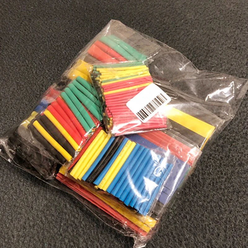 

530 шт. термоусадочная трубка изоляция для проводов трубкой комплект усадочных кабелей для автомобиля Защита от полиолефиновых линий переда...