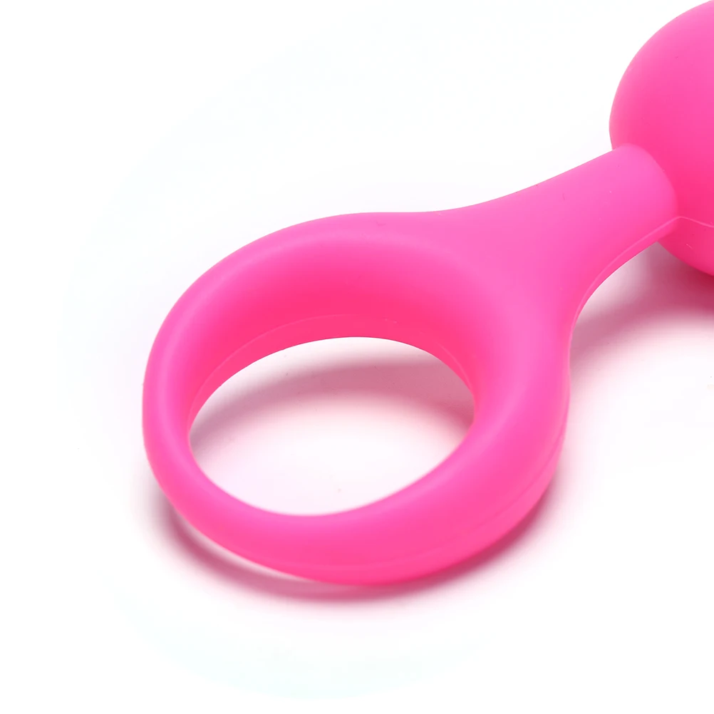 Анальная пробка длинная мягкая резиновая шарики для оргазма вагины клитора