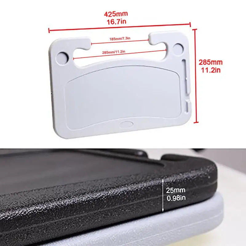 

Car Tray for Eating Steering Wheel Tray Drinking Tray Board Dining Table Holder Universal Car Laptop Notebook Desk Mount Stand