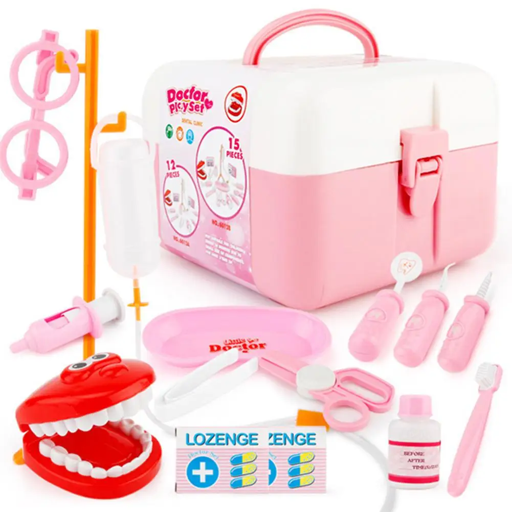 15 шт./компл. набор для ролевых игр серии Doctor детский моделирования