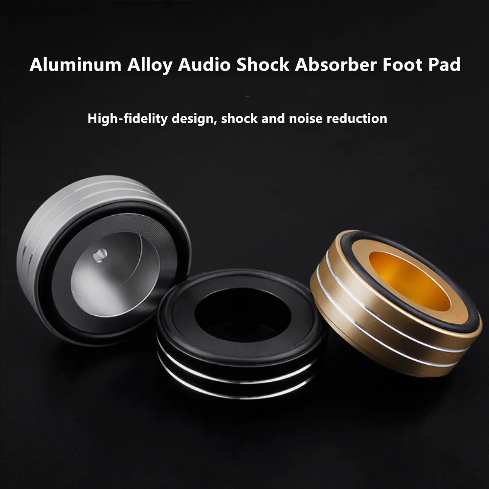 

4sets Speaker Stand Feet Pad Foot Spikes For Audio Speakers Repair Parts Chassis Vibration Damping Feets DAC Decoder Amplifier