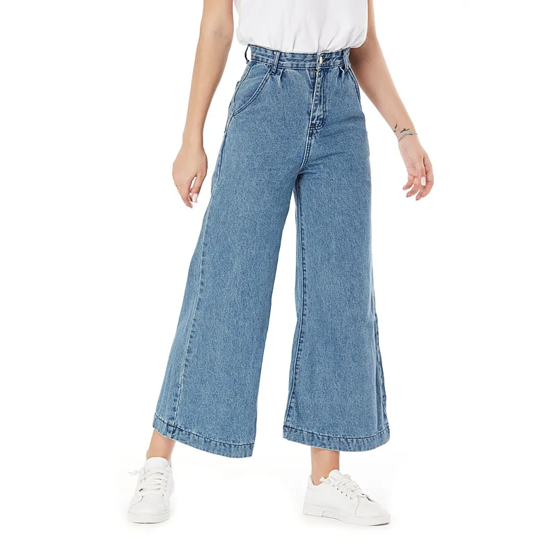 

Loose jeans ladies casual street denim wide leg pants women