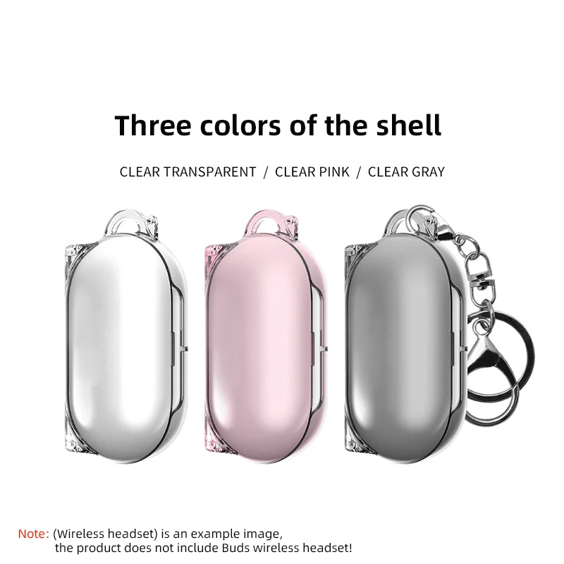 Прозрачный чехол для беспроводного зарядного устройства наушников Samsung Galaxy Buds Plus