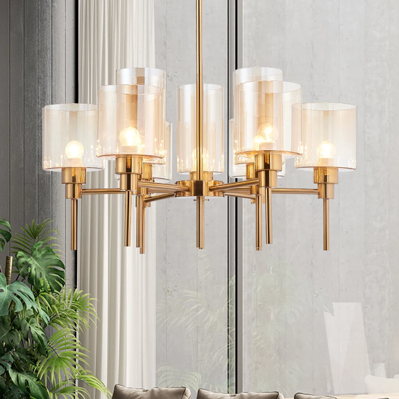 Творческая личность простое Освещение Гостиная Ресторан Золотое искусство свет