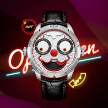 Halloween Men's Watch Design Automatic Watch Mechanical Diesel Clock Men's Watch Expensive Versatile Diver's Watch Luxury Watch
