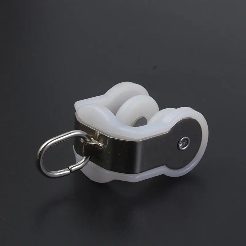 Электрическая дорожка для занавесок 50 шт. прочный шкив подвесные медные дорожки