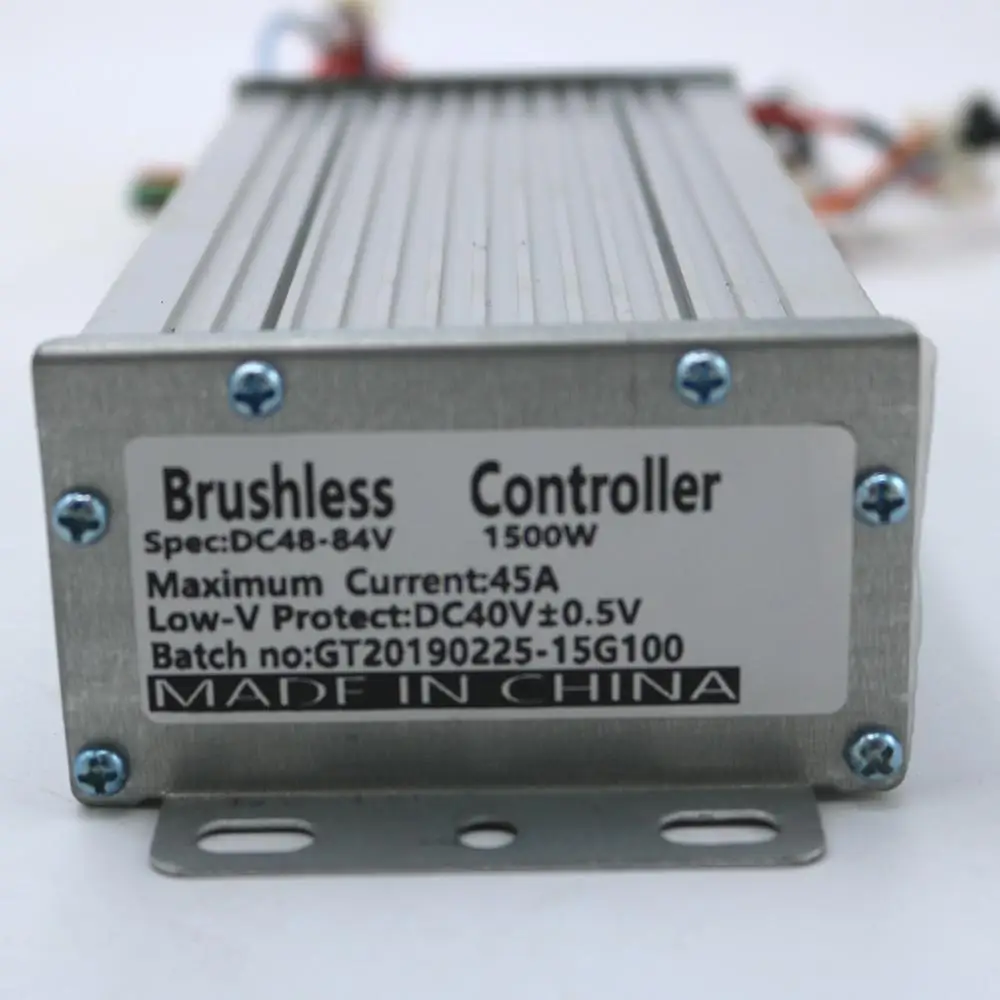 48V 84V 1000W 45Amax BLDC контроллер двигателя бесщеточный скорости для электронного