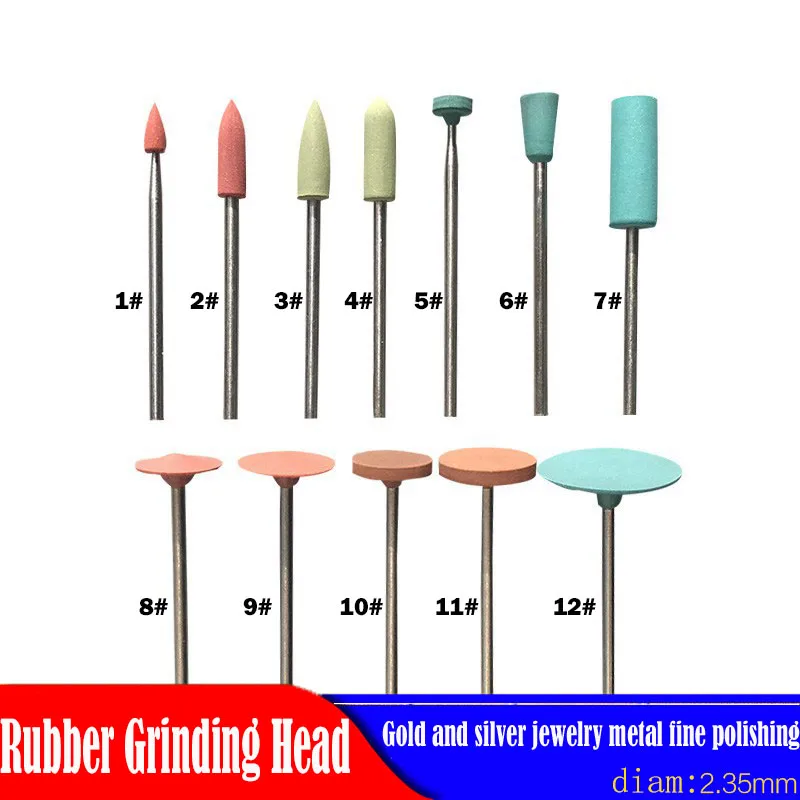 

Rubber Grinding Head Polishing Buffing Wheel for Electric Mini Grinder Metal surface polishing tool