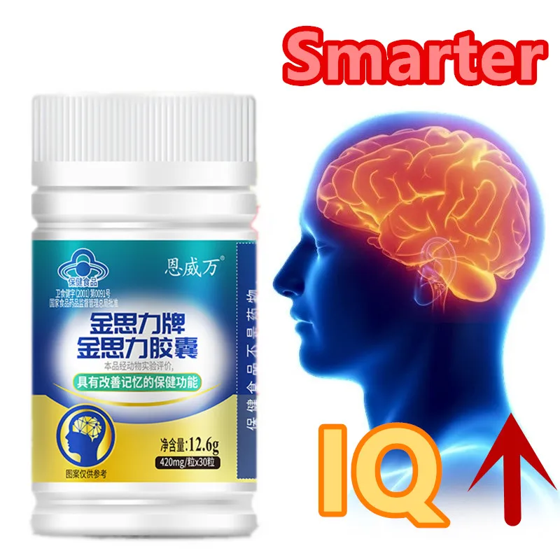 

Premium Nootropic Brain Booster Supplement Enhance Focus Improve Memory DHA Mental Enhancement Pills for Neuro Energy & IQ