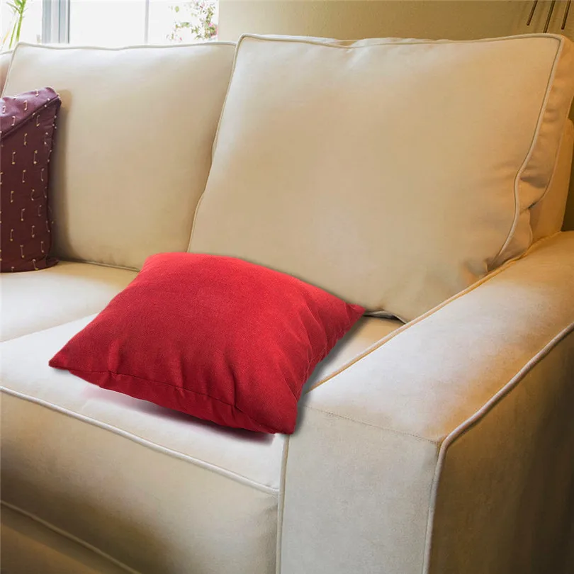 40x40cm Solid color double-sided pillow core Cushion Pallet Cushions Seat Backrest Quilted Decorative подушка #3S2 | Дом и сад