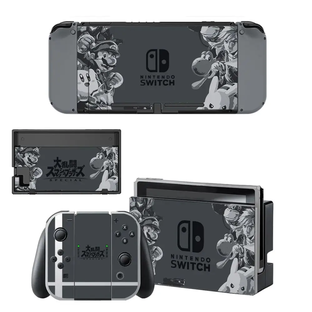 Переключатель Super Smash Bros Nintendo switch Skin Виниловая наклейка для Switch консоль NS