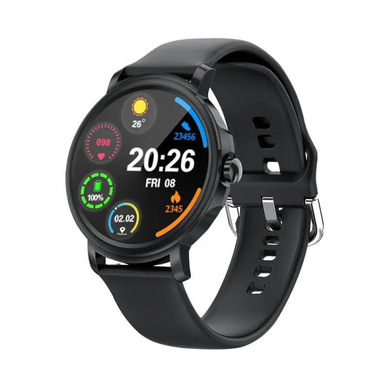 

GW23 Smart Watch Real-time Weather Forecast Full Touch Tracker Heart Rate Monitor Sport Ladies Smart Watch Men For Android IOS