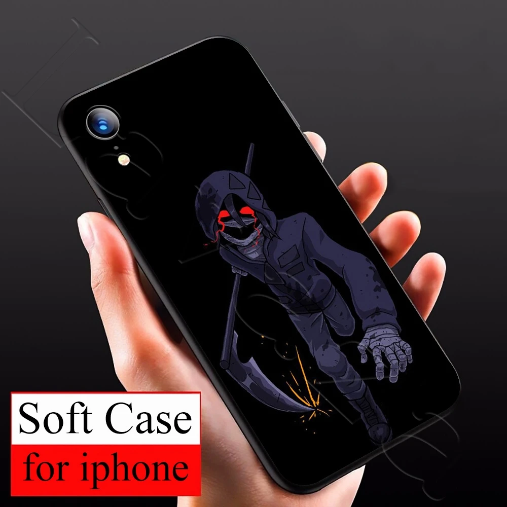 Силиконовый мягкий чехол Lavaza с изображением аниме ангела смерти для iPhone 12 Mini 11 Pro