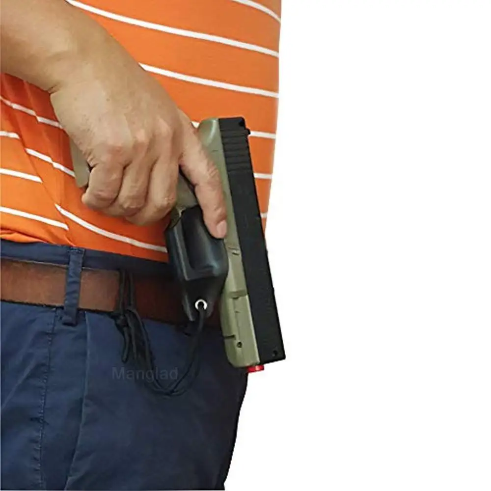 SkyCity триггер защитная кобура черный с Паракордом Подходит Glock 17 18 19 22 23 24 26 27 31 32 34 35
