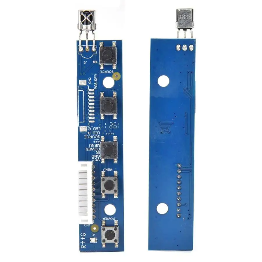 VGA 2AV Реверсивный драйвер платы подходит для 7 дюймов AT070TN92 800x480 ЖК