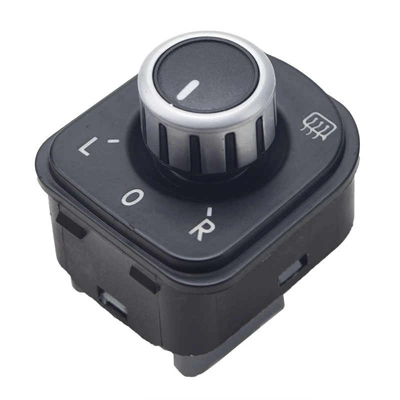 

1 Pcs Car Rear View Mirror Adjustment Control Knob Side Mirror Switch Button For VW Jetta Golf 5 6 MK5 MK6 Tiguan Rabbit CC Eos