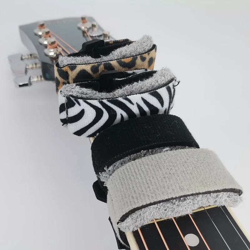 

Guitar Dampeners Strap Fret Strings Tape Noise Mute Damper Muter Wraps Guitar Beam For Electric Wooden Bass Ukulele Instruments