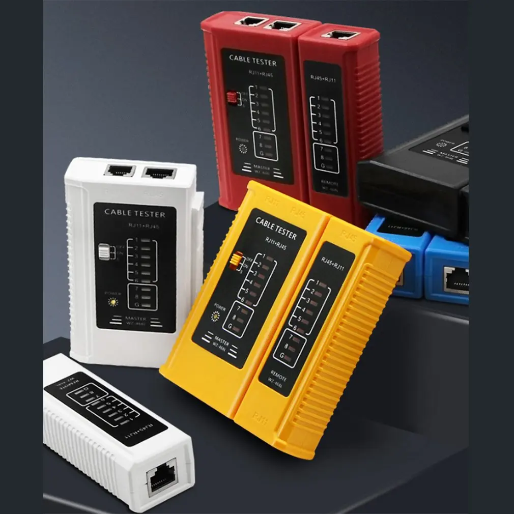 Тестер сетевого кабеля Многофункциональный тестер проверка Телефонного Кабеля