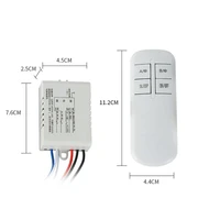 220v 4channel wireless lamp light fan switch remote control switch receiver universal 220v 4ch on off