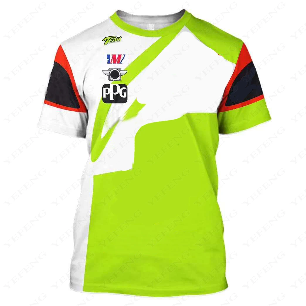 

Для Кавасаки, альпийская команда мотоцикла, гоночная зеленая футболка, дышащая одежда, Джерси