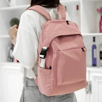 2021 ladies bag summer rucksack pink travel bag computer compartment waterproof student backpack for men and women