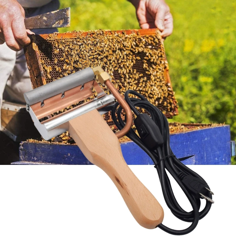 

Electric Honey Extractor Uncapping Knife Beekeeping Tools Honey Scraper Cutter