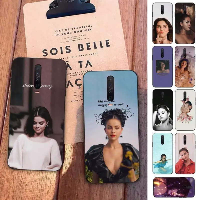 

Selena Gomez Phone Case for Redmi 5 6 7 8 9 A 5plus K20 4X S2 GO 6 K30 pro