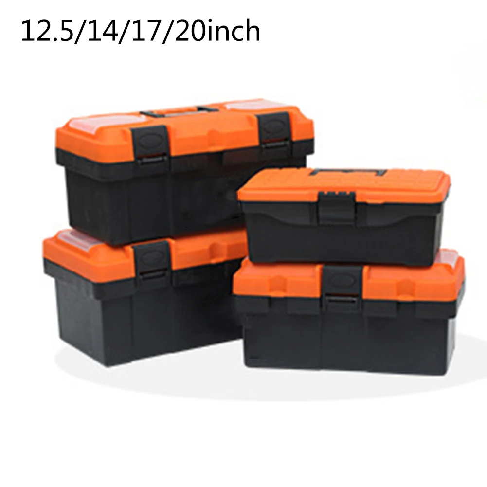 

High strength Cash Box Heavy duty Organizer Box Useful Large Plastic Tool Box Lockable Removable