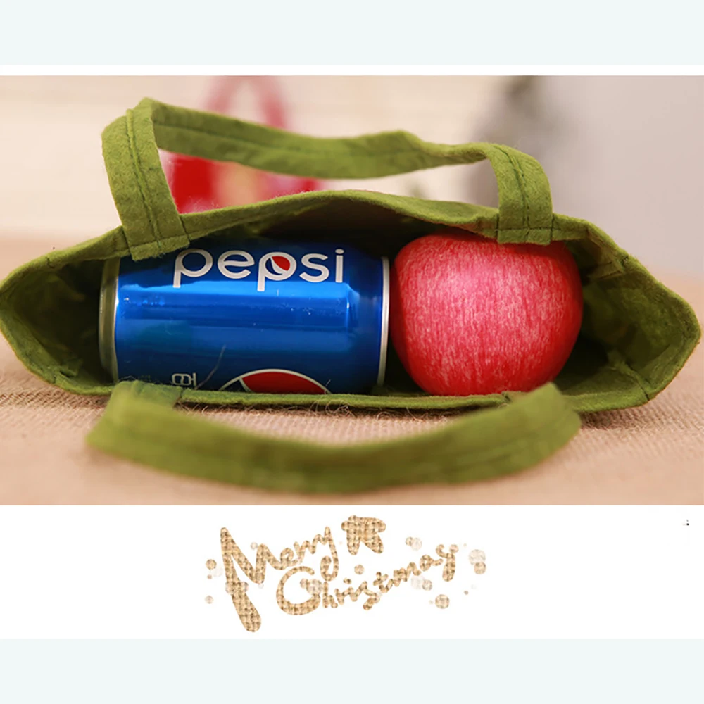 Рождественская сумка тоут с изображением героев мультфильмов оленя снеговика