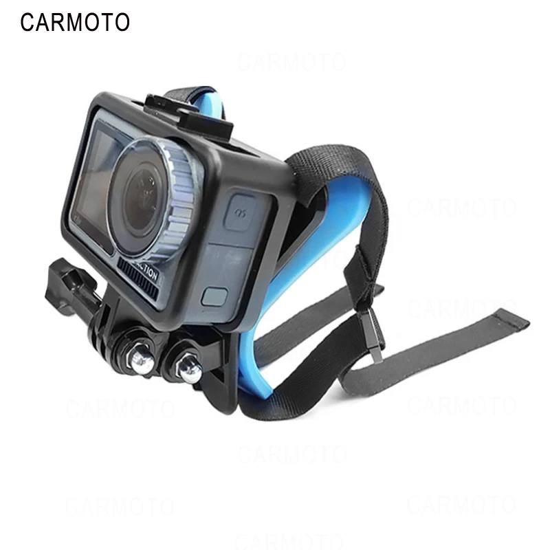 Регулируемый мотоциклетный шлем подбородок крепление для GoPro держатель камеры набор портативный strongнагрузка емкость легкий легко установить фиксированный