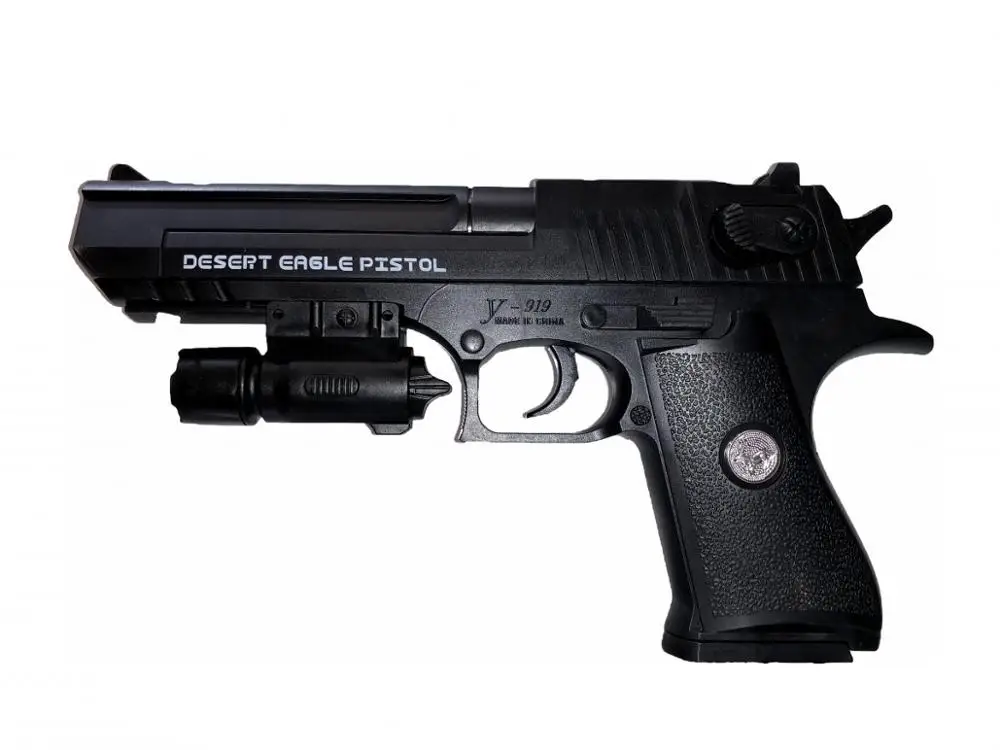 Пистолет Desert Eagle plastic детский пистолет дезерт игл игрушка для ребенка с лазером |